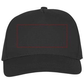 Casquette 5 panneaux HadesCouleur:Noir