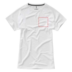 T-shirt cool fit manches courtes femme NiagaraCouleur:Blanc