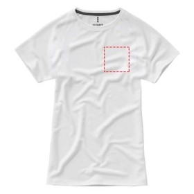 T-shirt cool fit manches courtes femme NiagaraCouleur:Blanc