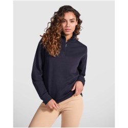 Pull zippé Aneto avec fermeture quart de zipCouleur:Bleu marine
