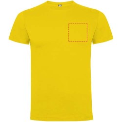 T-shirt Dogo Premium à manches courtes pour hommeCouleur:Jaune