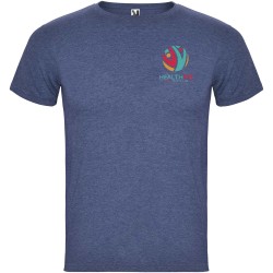 T-shirt Fox à manches courtes pour hommeCouleur:Mélange bleu denim