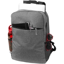 Sac à dos pour ordinateur portable 15" Hoss 18LCouleur:Gris chiné moyen