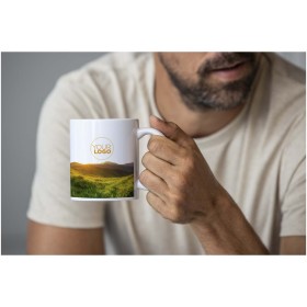 Mug pour marquage sublimation 330mlCouleur:Blanc