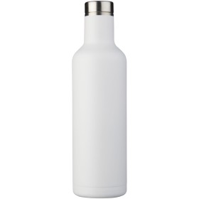 Bouteille Pinto avec isolation par le vide et couche de cuivre 750mlCouleur:Blanc
