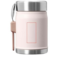 Bocal alimentaire de 400 ml Stanley Legendary avec cuillère-fourchetteCouleur:Rose clair