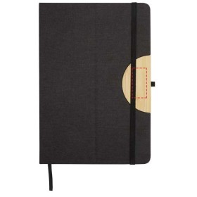 Coffret cadeau Laura avec carnet à couverture rigide A5 et stylo billeCouleur:Noir