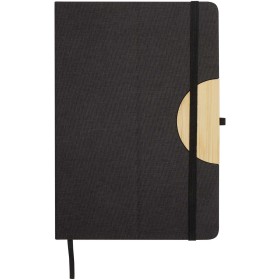 Coffret cadeau Carmen avec carnet à couverture rigide A5 et stylo billeCouleur:Noir