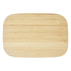 Boîte repas Tite en acier inoxydable avec couvercle en bambouCouleur:Naturel / Argent