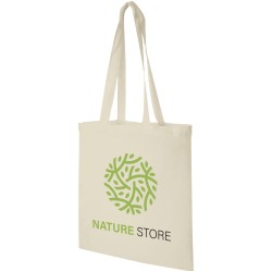Sac shopping coton Madras 140 gr/m² 7LCouleur:Naturel