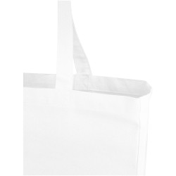 Sac shopping Odessa recyclé de 220 gr/m²Couleur:Blanc
