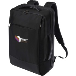 Sac à dos extensible pour ordinateur portable 17" Expédition Pro de 35 L recyclé certifié GRSCouleur:Noir