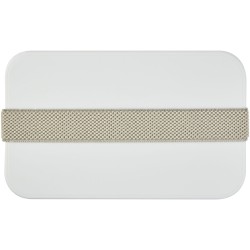 Boite repas MIYO Renew à un blocCouleur:Ivoire / Gris silex