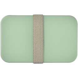 Boite repas MIYO Renew à deux blocsCouleur:Ivoire / Vert d'eau / Gris silex