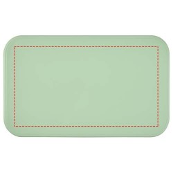 Boite repas MIYO Renew à deux blocsCouleur:Ivoire / Vert d'eau / Gris silex