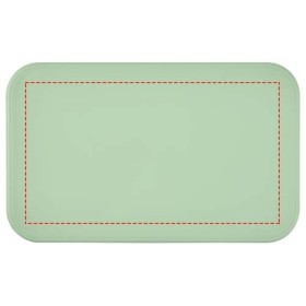 Boite repas MIYO Renew à deux blocsCouleur:Ivoire / Vert d'eau / Gris silex