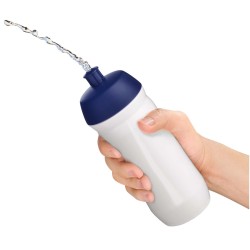 Bouteille de sport HydroFlex™ Clear 500 mlCouleur:Blanc / Givré