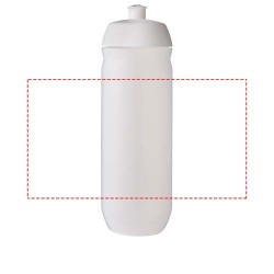 Bouteille de sport HydroFlex™ Clear 750 mlCouleur:Blanc / Givré