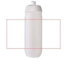 Bouteille de sport HydroFlex™ Clear 750 mlCouleur:Blanc / Givré