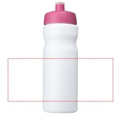 Bouteille de sport Baseline® Plus 650mlCouleur:Blanc / Rose