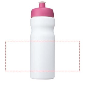 Bouteille de sport Baseline® Plus 650mlCouleur:Blanc / Rose