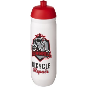Bouteille de sport HydroFlex™ 750 mlCouleur:Rouge / Blanc