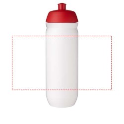 Bouteille de sport HydroFlex™ 750 mlCouleur:Rouge / Blanc