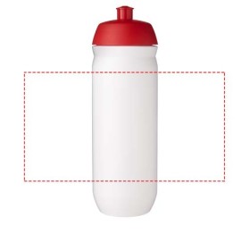 Bouteille de sport HydroFlex™ 750 mlCouleur:Rouge / Blanc