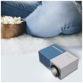 Mini projecteur Prixton CinemaCouleur:Bleu / Blanc