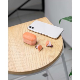 Écouteurs Prixton TWS163Couleur:Bois