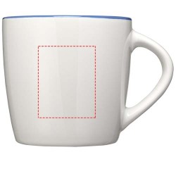 Mug Aztec 340mlCouleur:Blanc / bleu royal