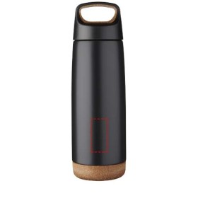 Bouteille de sport 600ml avec isolation par le vide et couche de cuivre ValhallaCouleur:Noir