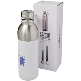 Bouteille de sport 590ml avec isolation par le vide et couche de cuivre KolnCouleur:Blanc