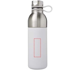 Bouteille de sport 590ml avec isolation par le vide et couche de cuivre KolnCouleur:Blanc