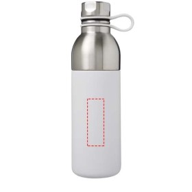 Bouteille de sport 590ml avec isolation par le vide et couche de cuivre KolnCouleur:Blanc