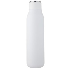 Bouteille isotherme Marka 600 ml avec couche de cuivre et avec boucle métalliqueCouleur:Blanc