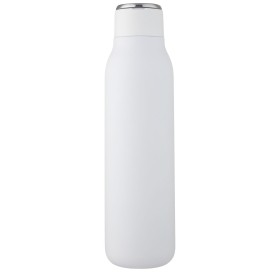 Bouteille isotherme Marka 600 ml avec couche de cuivre et avec boucle métalliqueCouleur:Blanc