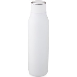 Bouteille isotherme Marka 600 ml avec couche de cuivre et avec boucle métalliqueCouleur:Blanc