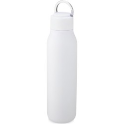 Bouteille isotherme Marka 600 ml avec couche de cuivre et avec boucle métalliqueCouleur:Blanc