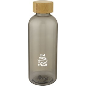 Bouteille de sport Ziggs 650 ml en plastique recycléCouleur:Charbon transparent