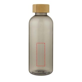 Bouteille de sport Ziggs 650 ml en plastique recycléCouleur:Charbon transparent