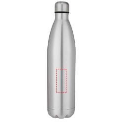 Bouteille Cove de 1L en acier inoxydable à isolation sous videCouleur:Argent