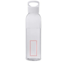 Bouteille d'eau Sky de 650 ml en plastique recycléCouleur:Blanc