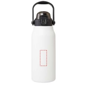 Bouteille isotherme sous vide Giganto de 1 600 ml en cuivre et acier inoxydable recyclé certifié RCSCouleur:Blanc