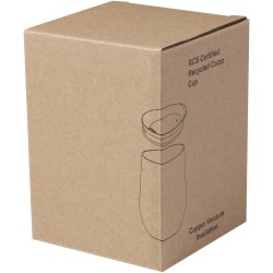 Tasse en cuivre avec isolation par le vide et couche de cuivre Corzo de 350 ml certifiée RCSCouleur:Blanc