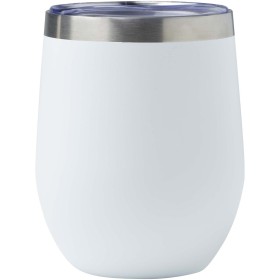 Tasse en cuivre avec isolation par le vide et couche de cuivre Corzo de 350 ml certifiée RCSCouleur:Blanc