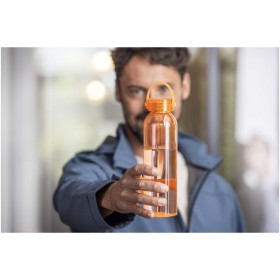 Bouteille d’eau Alti de 630 ml en plastique recyclé certifié RCSCouleur:Translucide