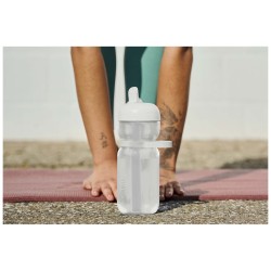 Bouteille de sport mepal de 600 ml avec couvercle rabattableCouleur:Blanc