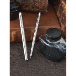 Stylo roller HémisphèreCouleur:Argent