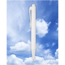 Stylo bille Terra en plastique de maïs (encre bleue)Couleur:Blanc